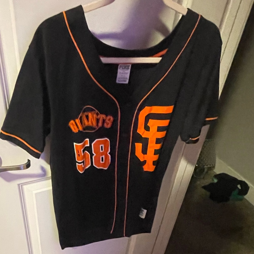 PINK giants jersey